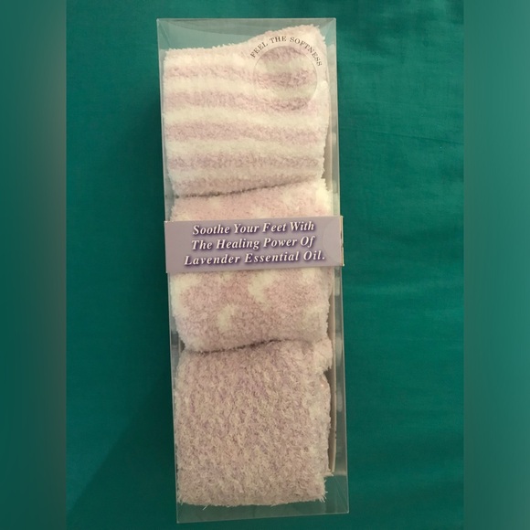 (Aromasoles) Lavender Infused 3 Pack Aroma-Socks - Picture 1 of 3